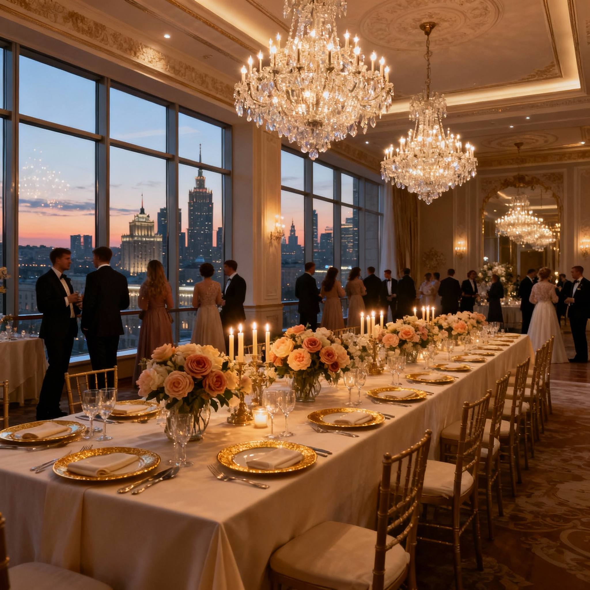 Свадьба в центре Москвы