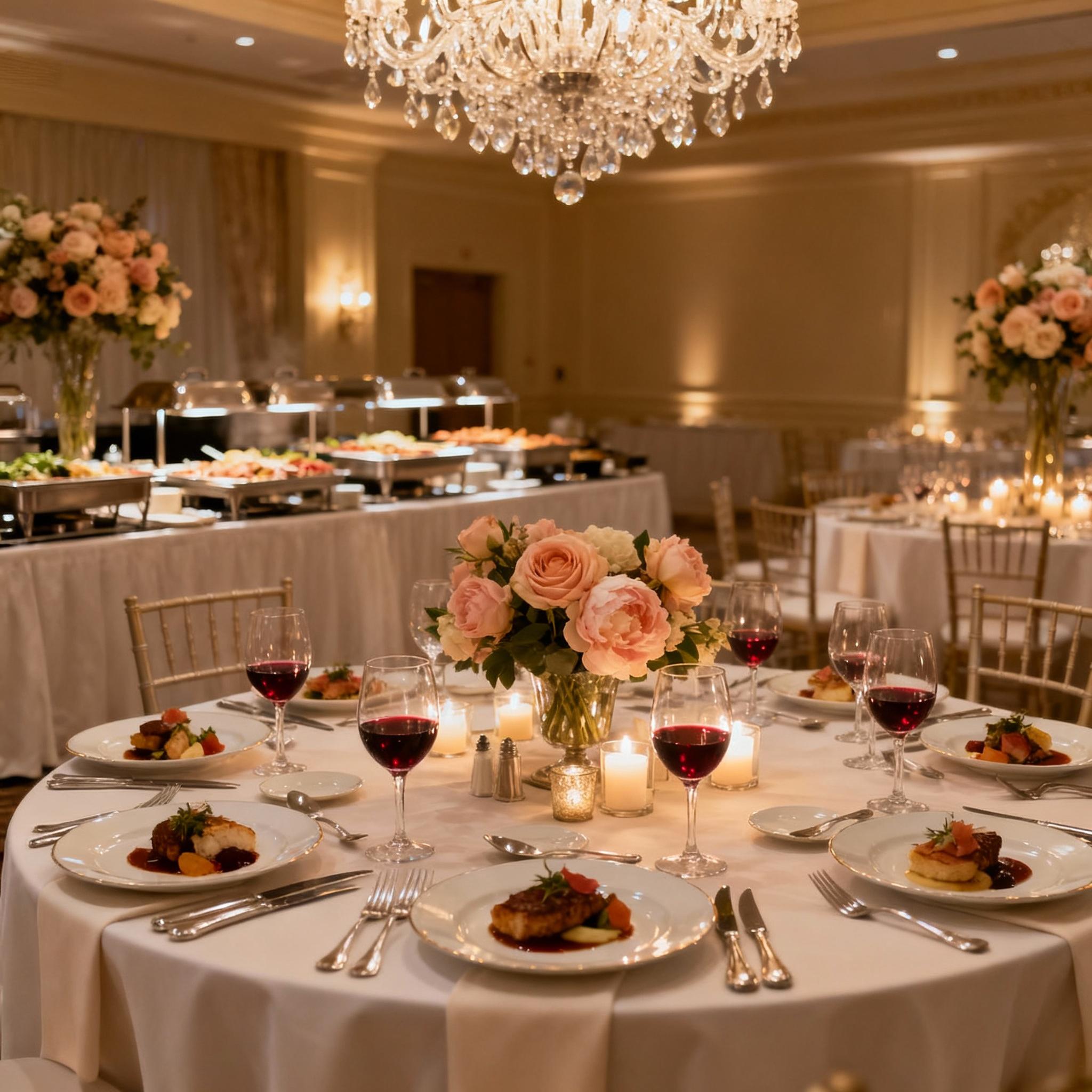 Аренда свадебной площадки с кейтерингом